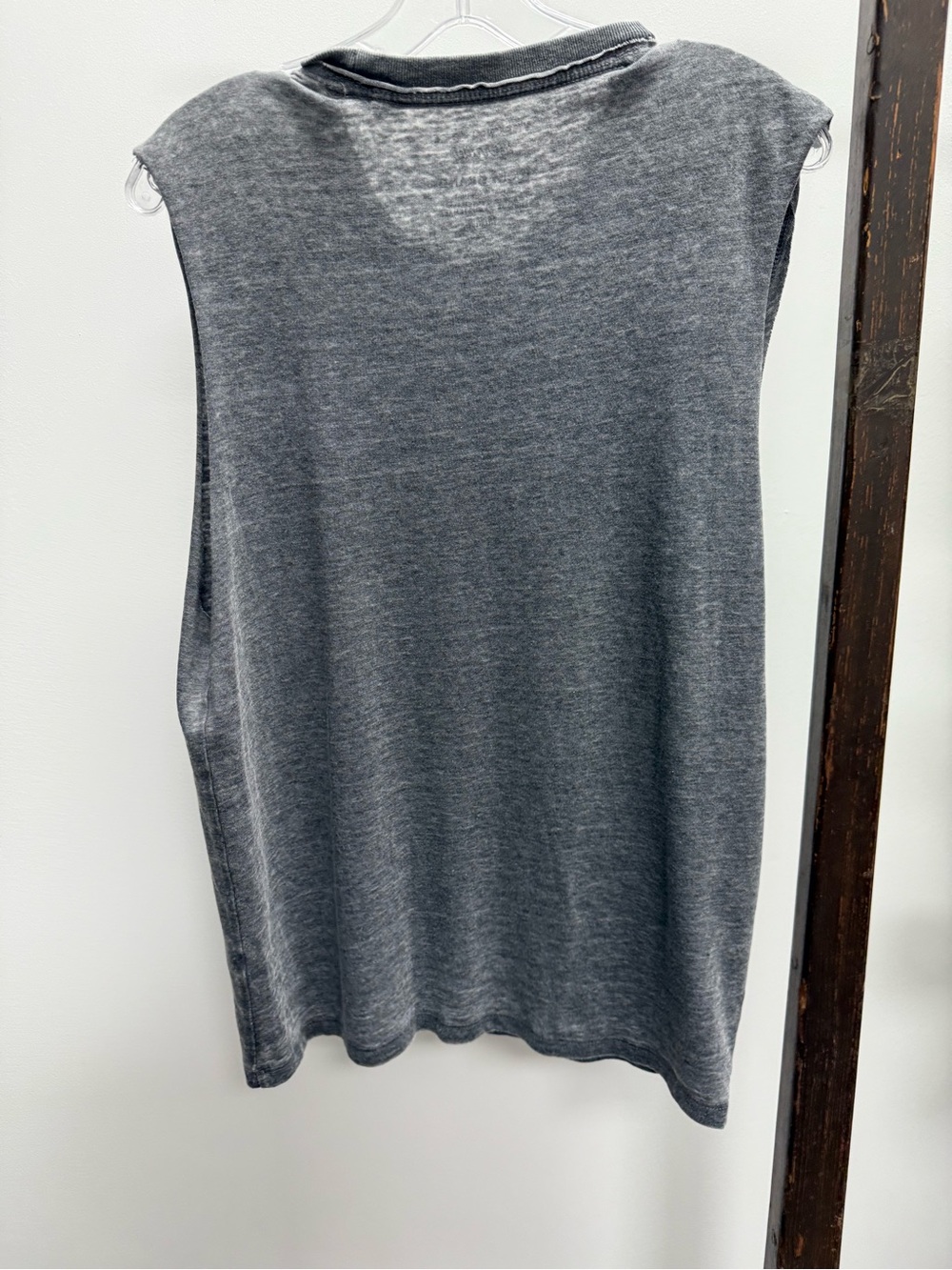 Lucky Brand Gray Burnout Venice Graphic Tee - Picture 4 of 4